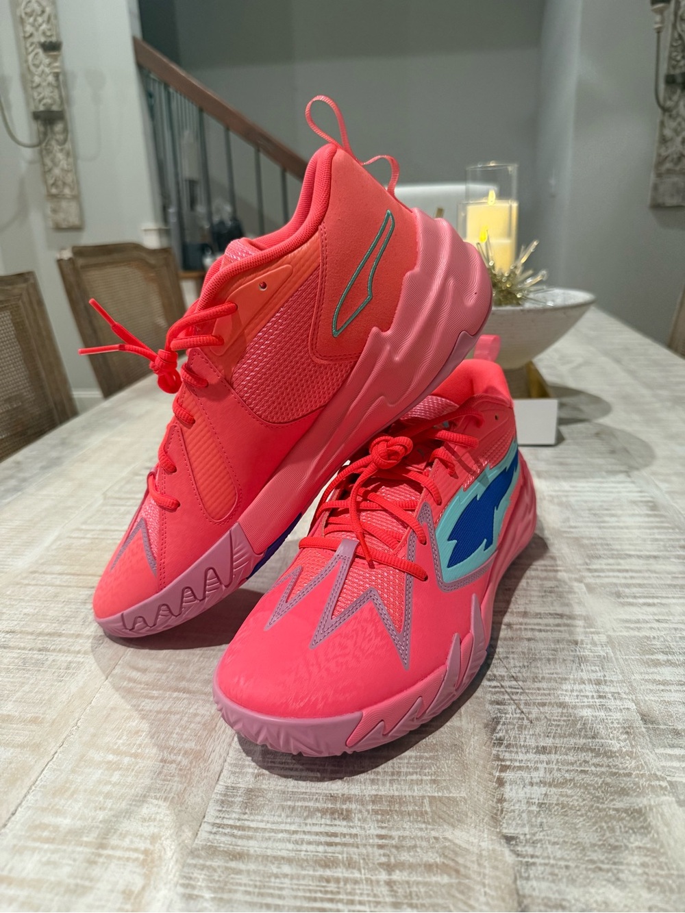 New Puma Men’s 11.5 Scoot Zero Sunset Glow Sneakers